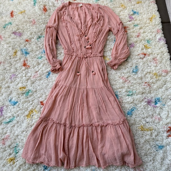 Spell & the Gypsy Clementine Soiree Midi Dress - Picture 10 of 12